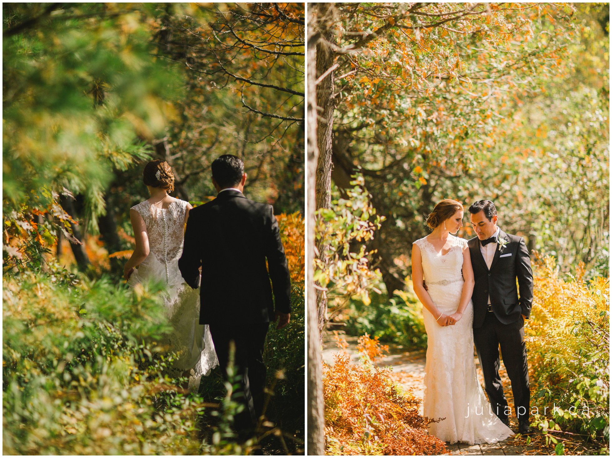 Fall Muskoka wedding