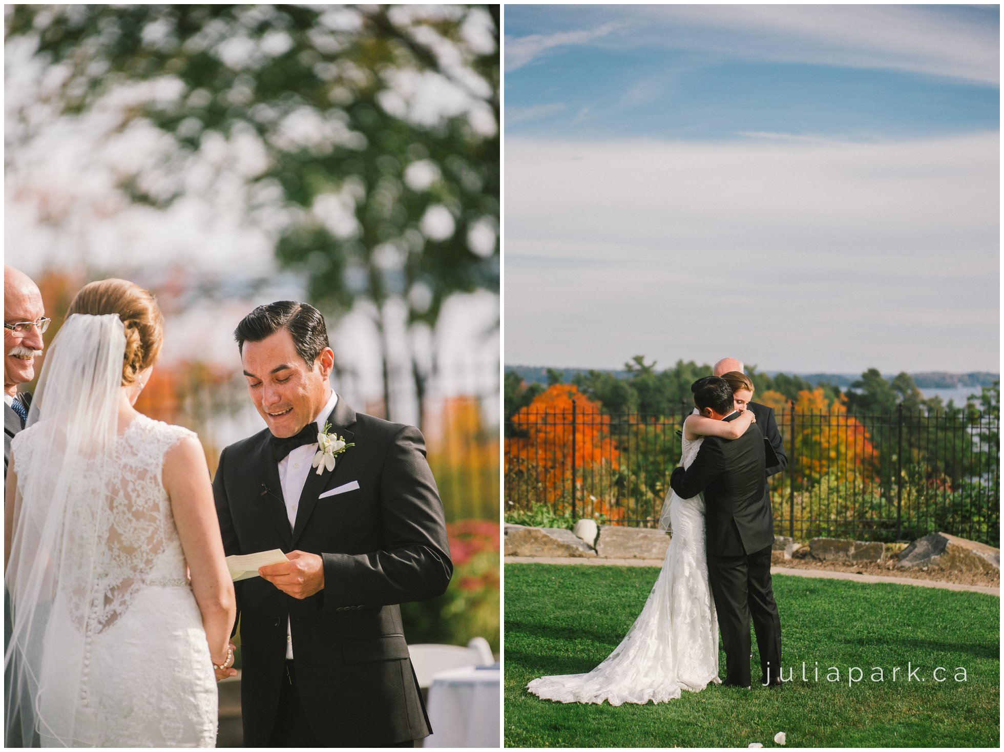 Outdoor ceremony location Toronto