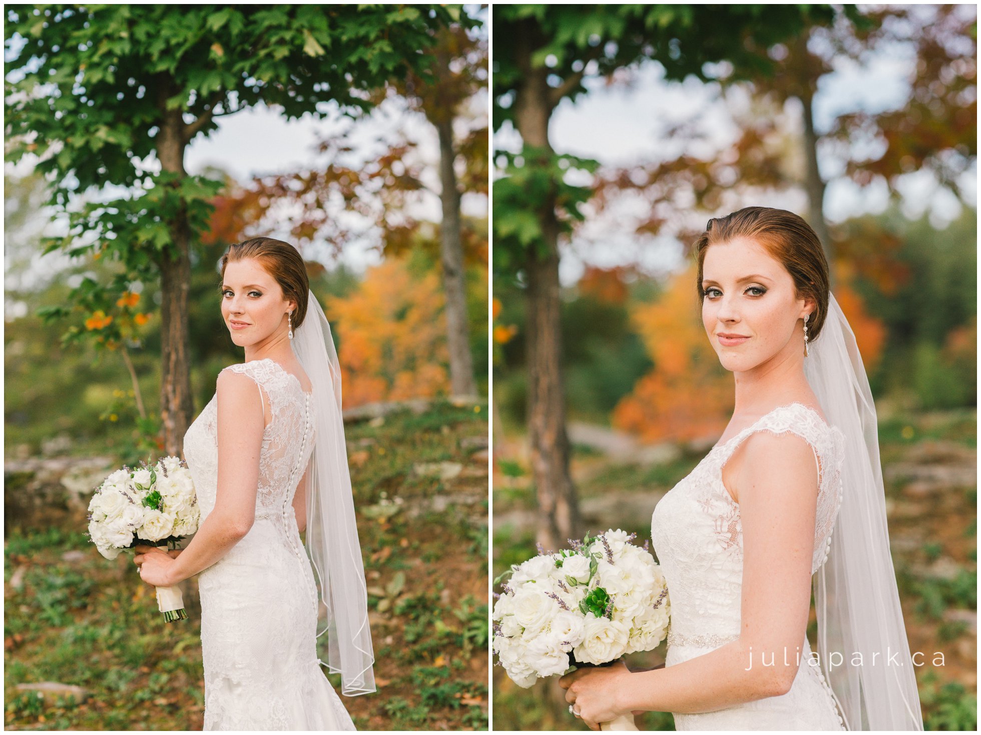 Fall wedding Muskoka