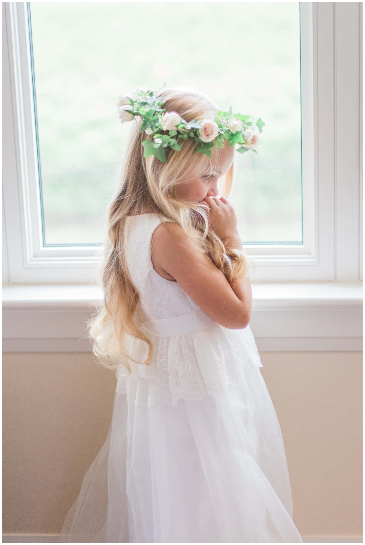 flower crown for flower girl 