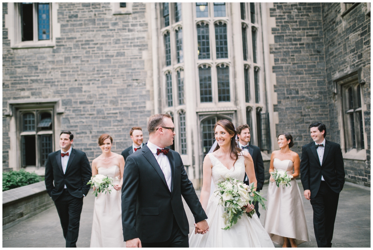 hart house courtyard wedding photos