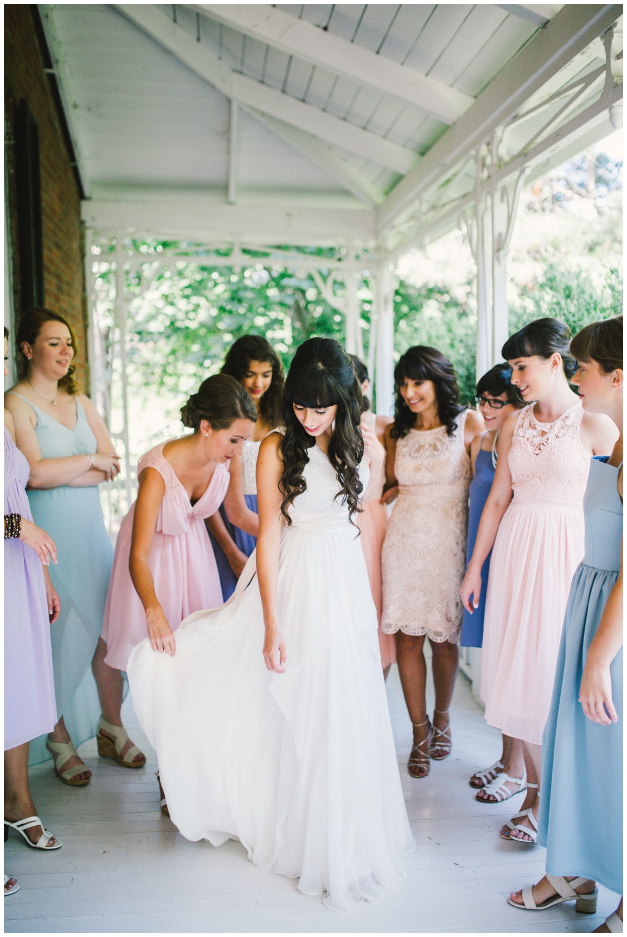 mix and match bridesmaids dresses